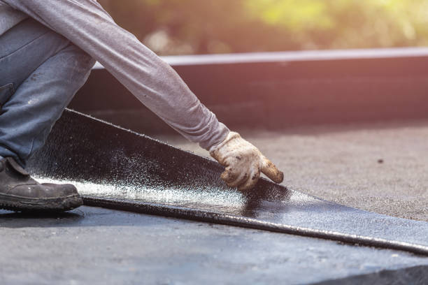 Professional Basement Waterproofing technician working in Ontario, OR